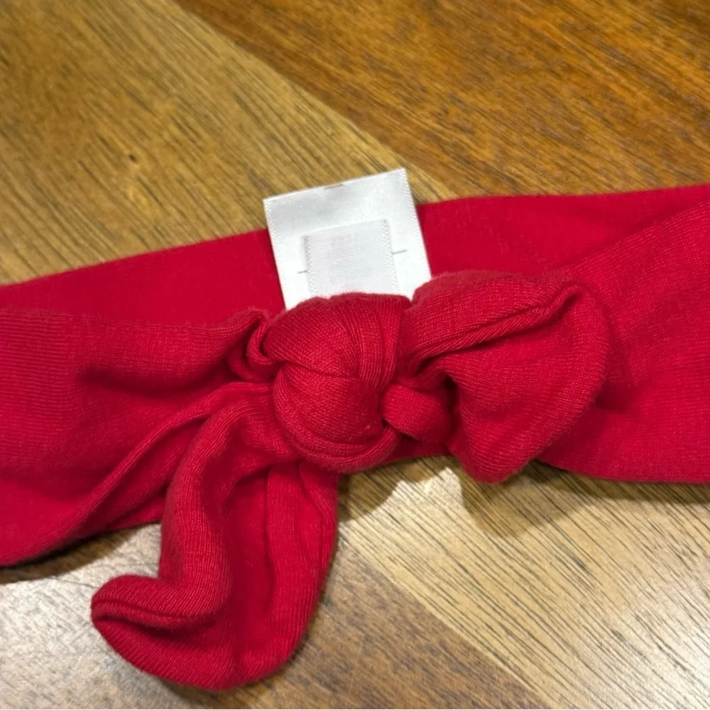 Hanna Andersson Cream Tights, headband and Starry bloomers lot